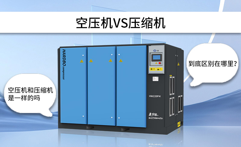 空壓機(jī)和壓縮機(jī)一樣嗎？到底區(qū)別在哪里？